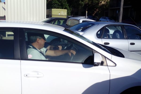mentor driving car
